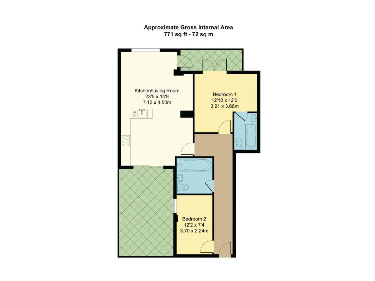 Central London, Jaccuzzi,Newbuild, 2 Bedrooms Two Baths Exterior foto
